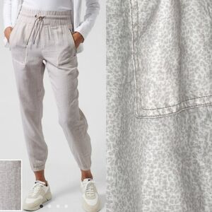 Athleta Textured Gray Joggers